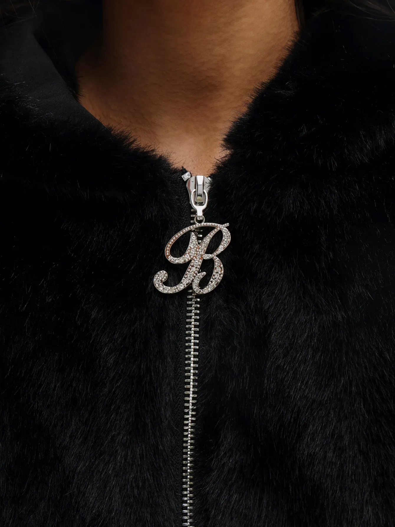 Oversized Hooded Faux Fur Jacket sold by Baby Phat product image thumbnail 4
