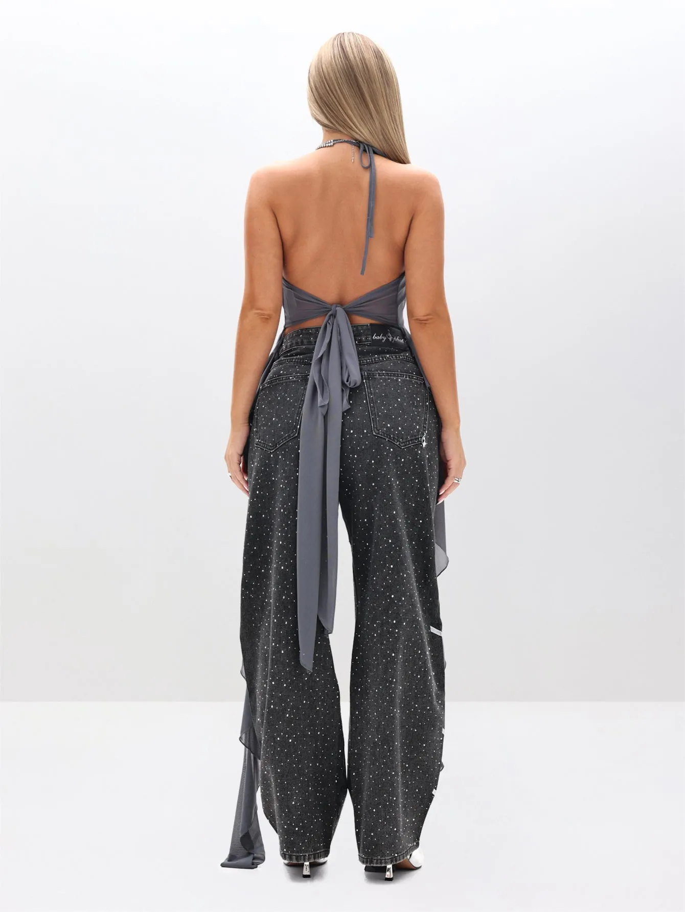 Rhinestone Barrel Jeans sold by Baby Phat product image thumbnail 3