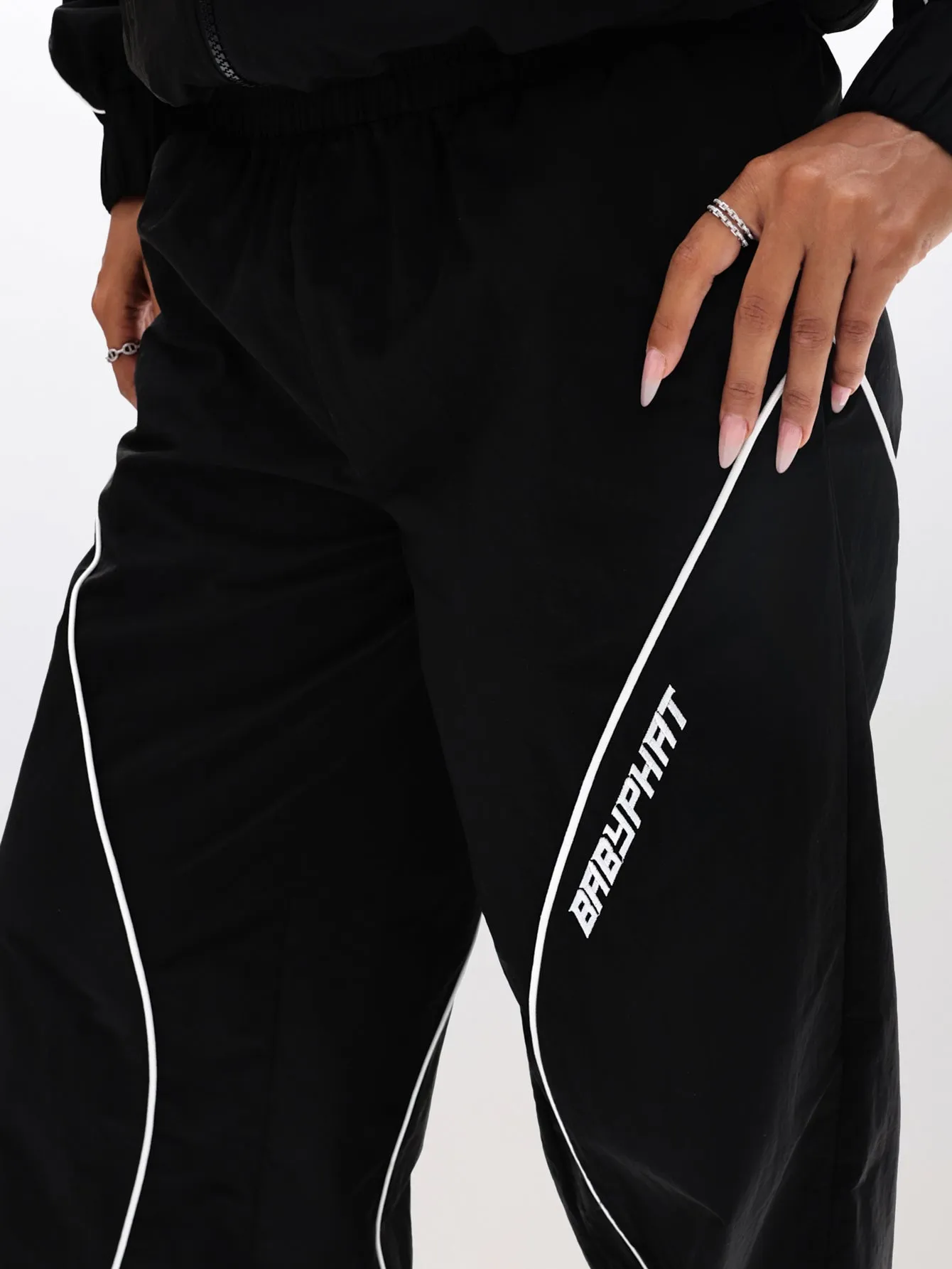 Wide Leg Nylon Trackpants sold by Baby Phat product image thumbnail 2