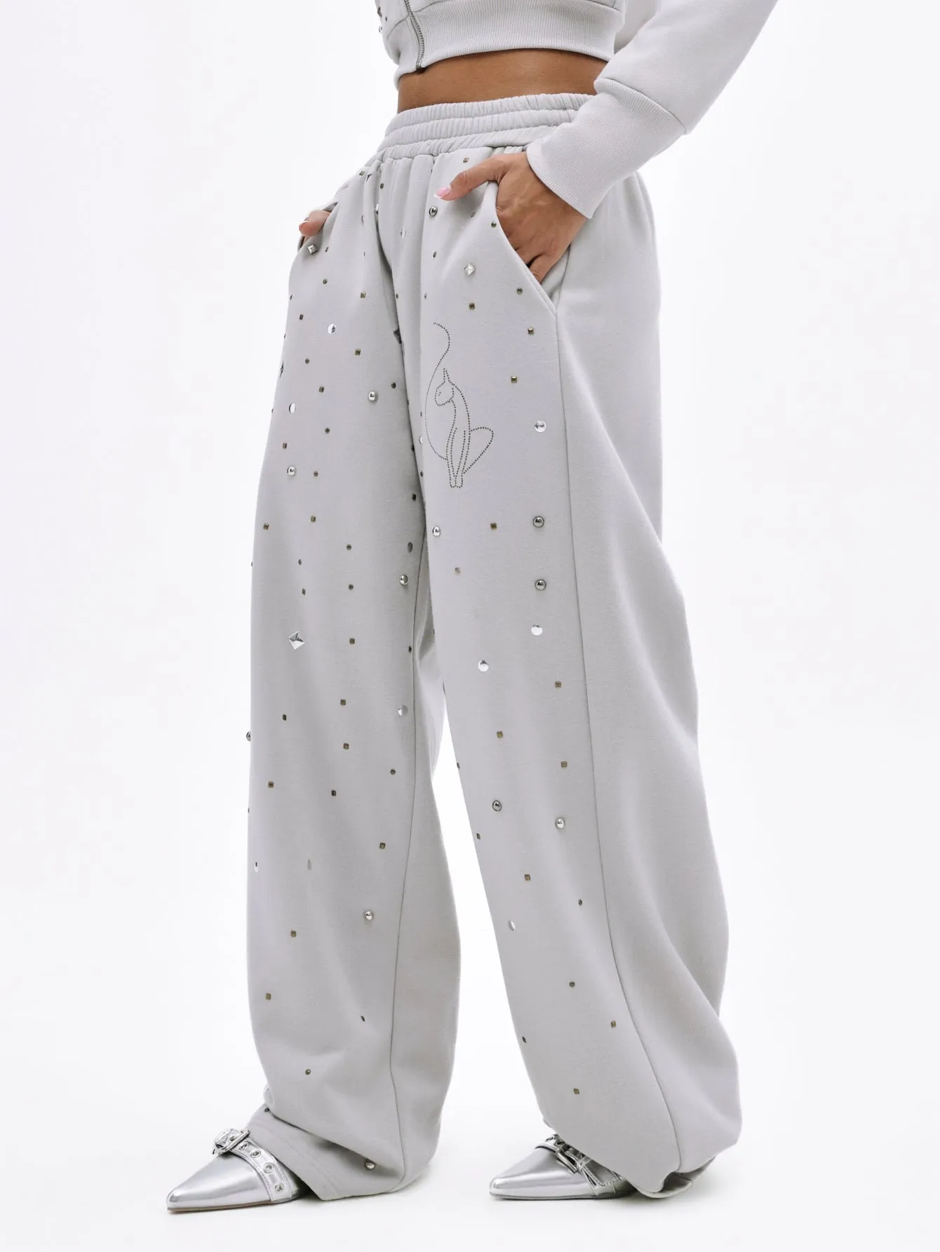 Embellished Studded Sweatpants sold by Baby Phat product image thumbnail 4