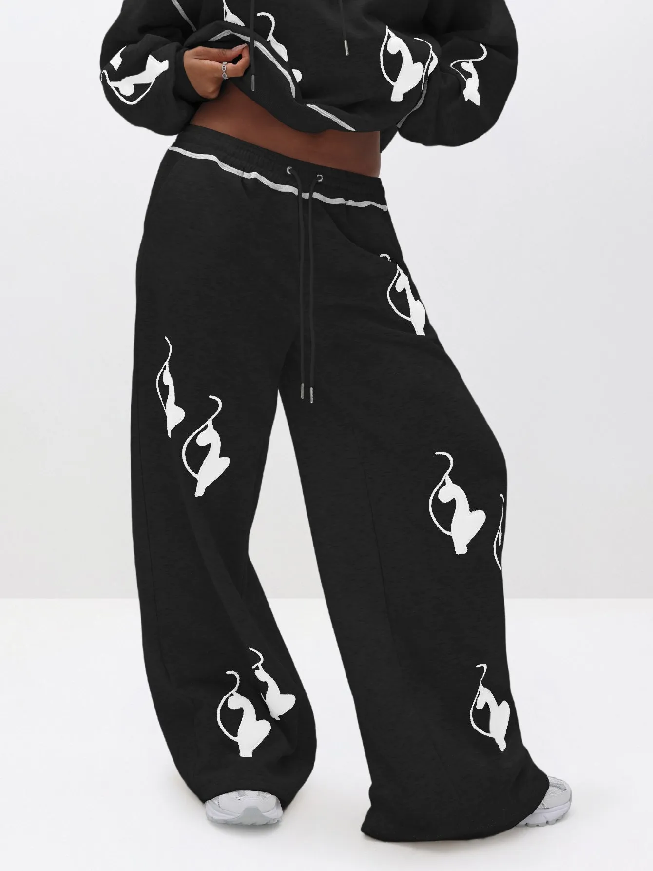 Logo Marled Sweatpant sold by Baby Phat