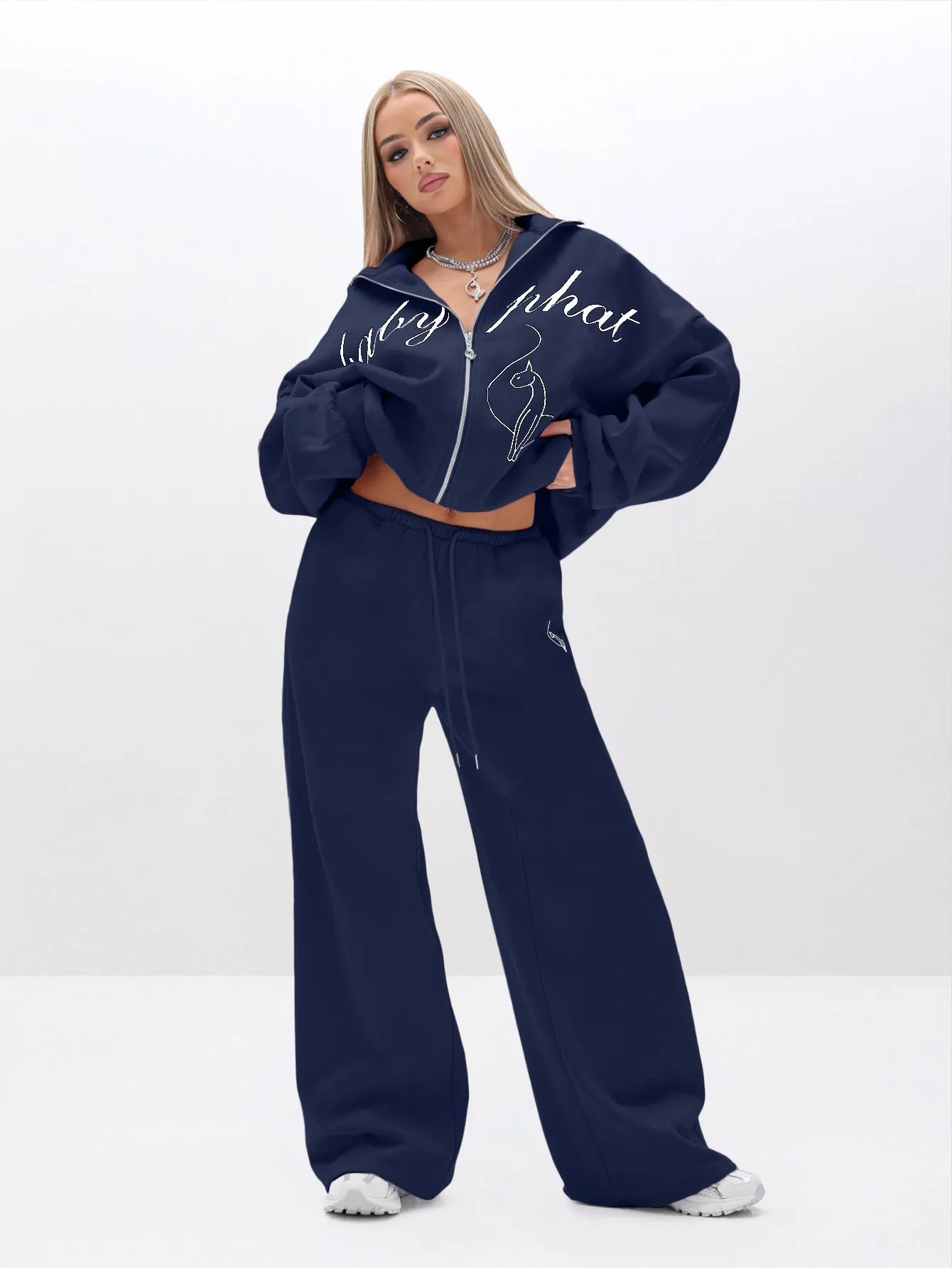 Baggy Sweatpants With Appliqué sold by Baby Phat