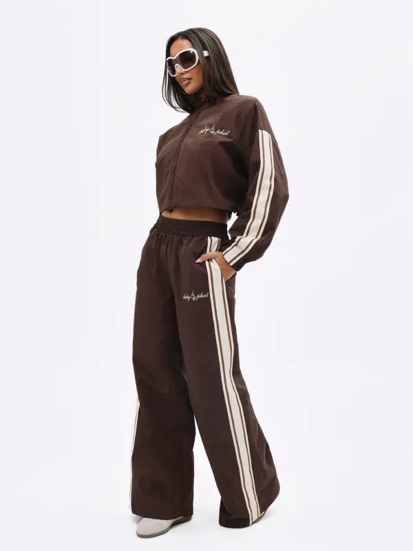 Nylon Track Pant With Side Stripe made by Baby Phat