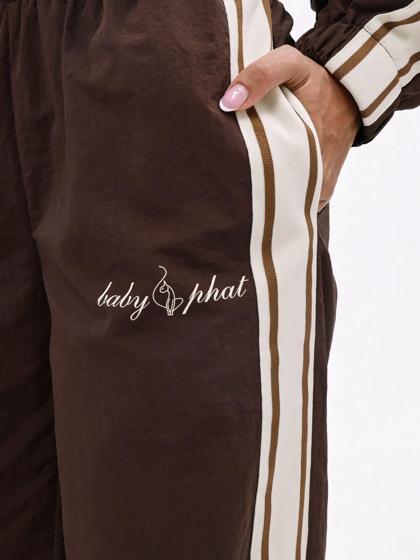 Nylon Track Pant With Side Stripe sold by Baby Phat product image thumbnail 5