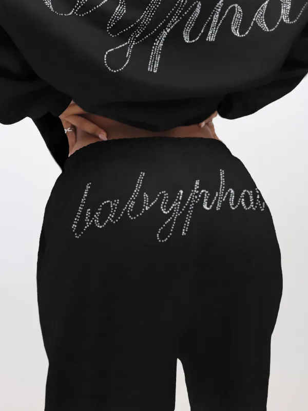 Sweatpants With Rhinestones made by Baby Phat