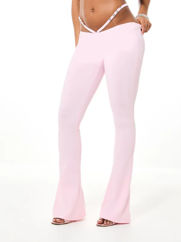 Logo Cutout Flared Legging made by Baby Phat