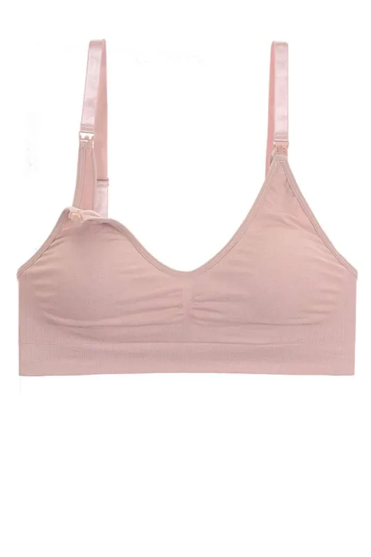 Seamless nursing bra sold by Back2Basics