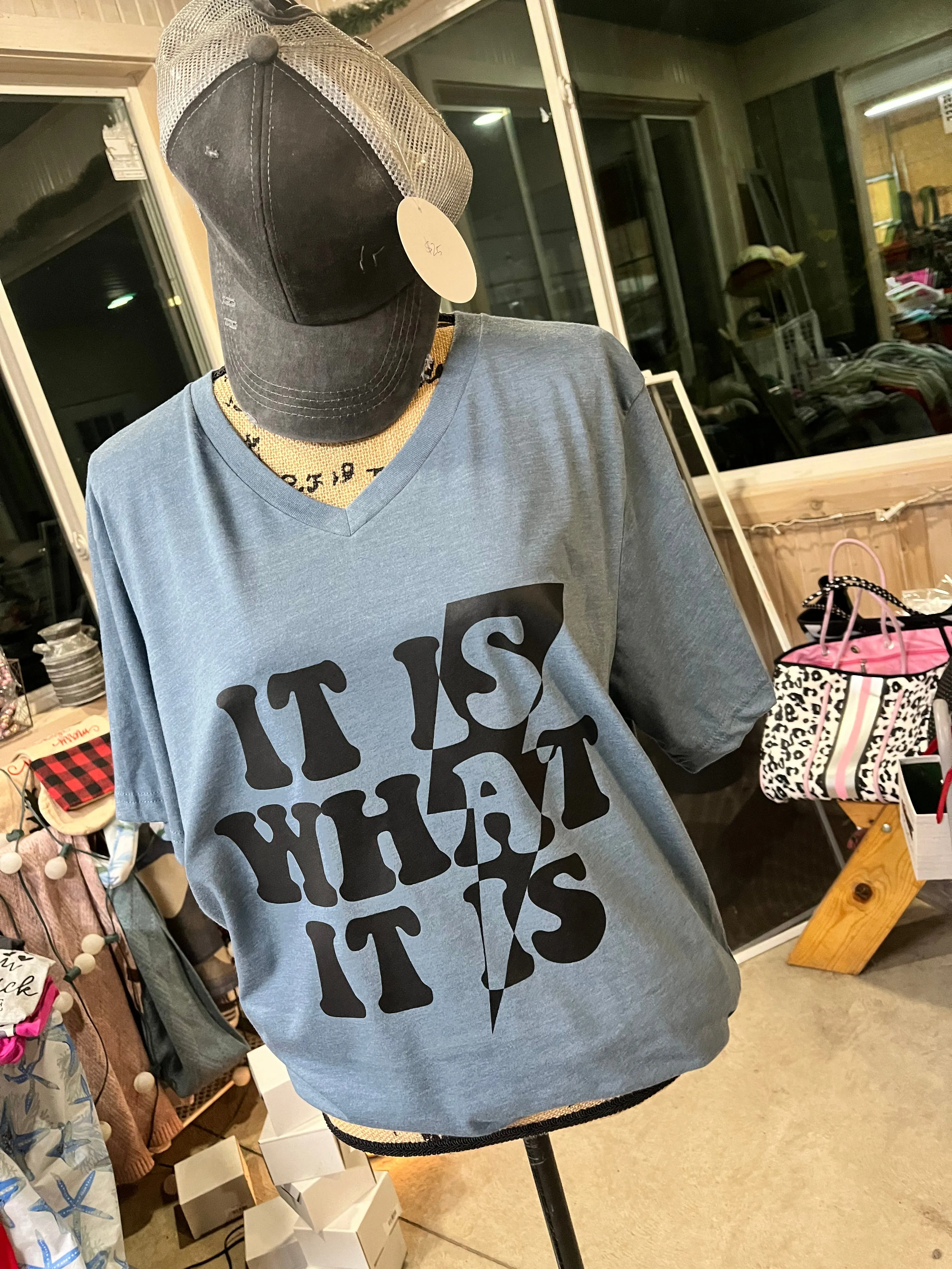 It Is What It Is | Short Sleeve Tee sold by Back2Basics