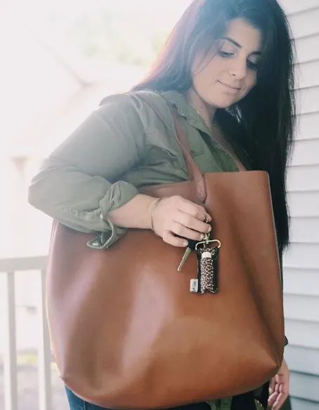 LippyClip® Leopard with Black Border sold by Back2Basics product image thumbnail 2