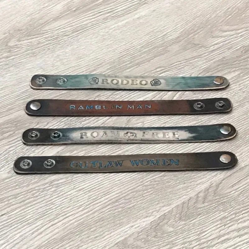 BB Cuff with snap closure sold by Back2Basics