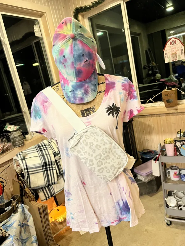 READY TO SHIP | White Leopard Sling Bag sold by Back2Basics