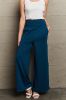 Culture Code My Best Wish Full Size High Waisted Palazzo Pants sold by Back2Basics