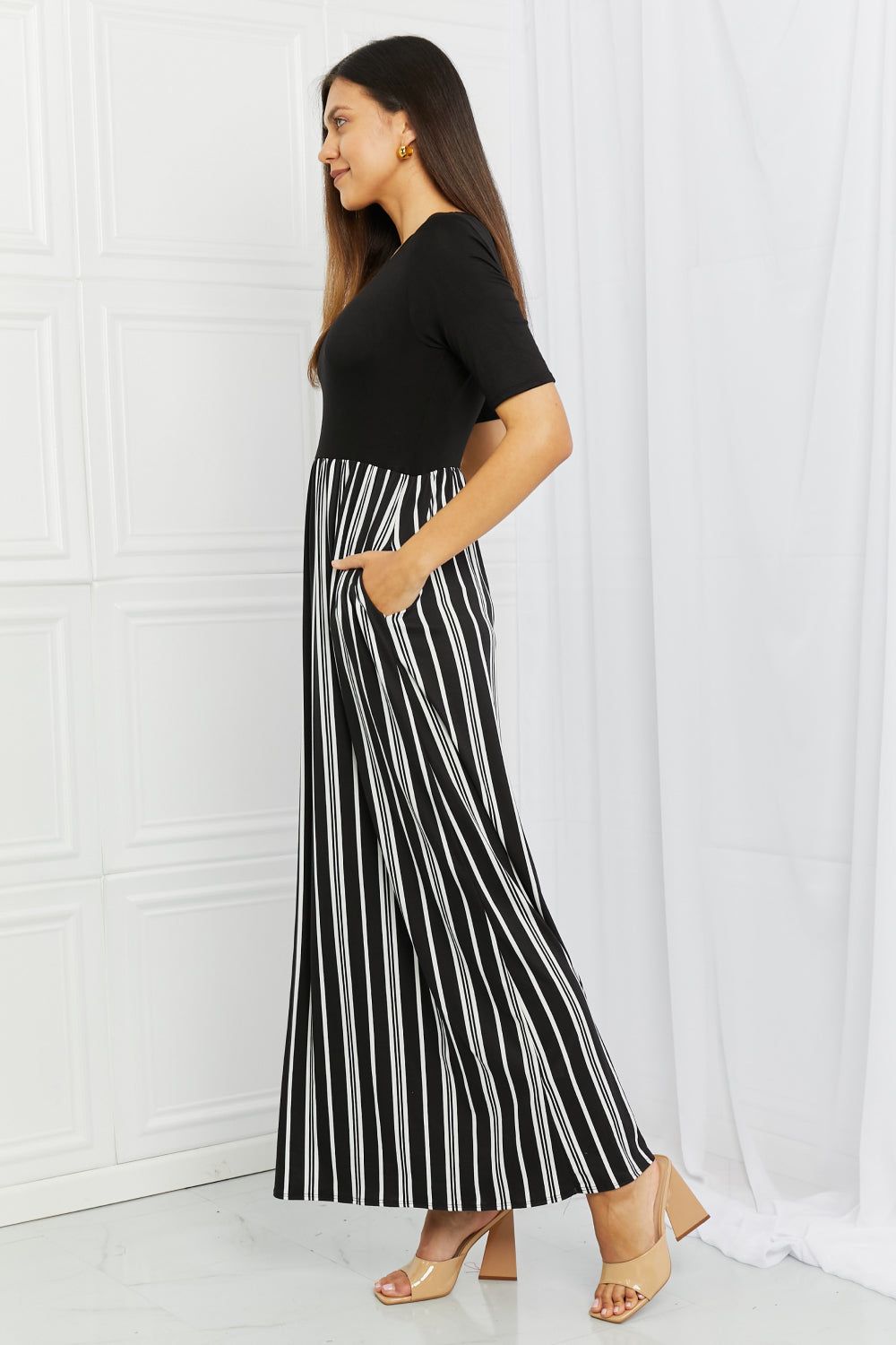 Celeste Essential Full Size Maxi Dress sold by Back2Basics product image thumbnail 9
