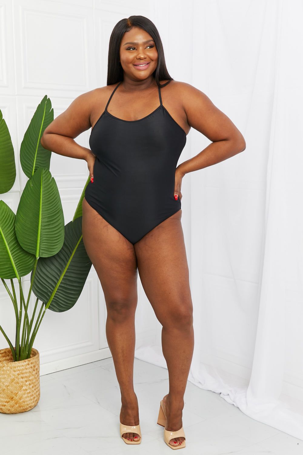 Marina West Swim High Tide One-Piece in Black sold by Back2Basics product image thumbnail 10