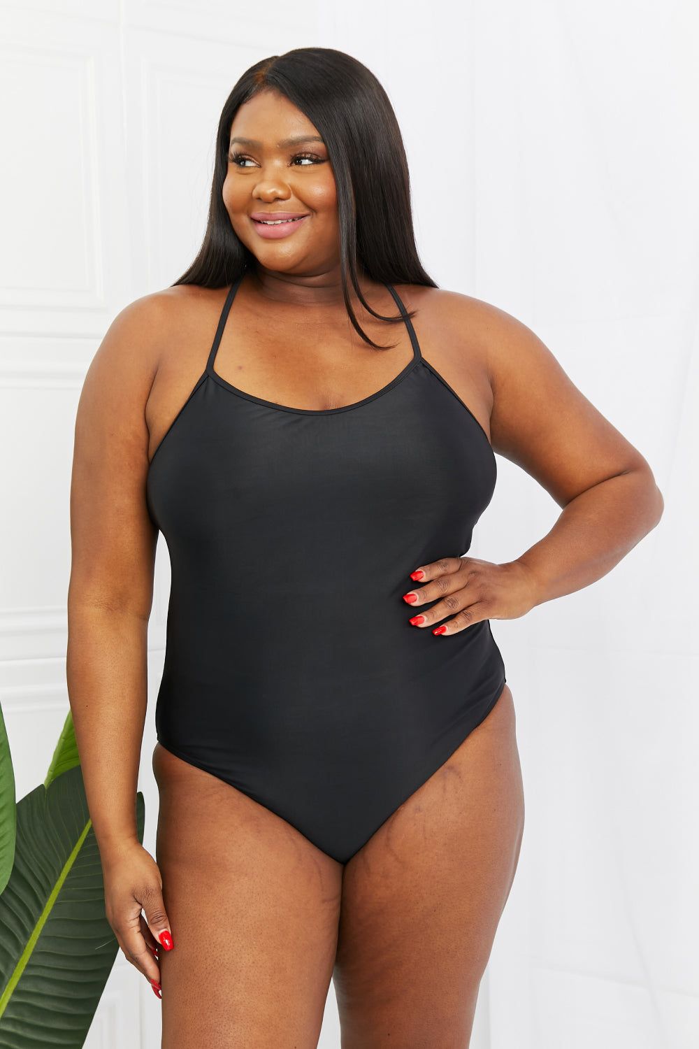 Marina West Swim High Tide One-Piece in Black sold by Back2Basics product image thumbnail 7