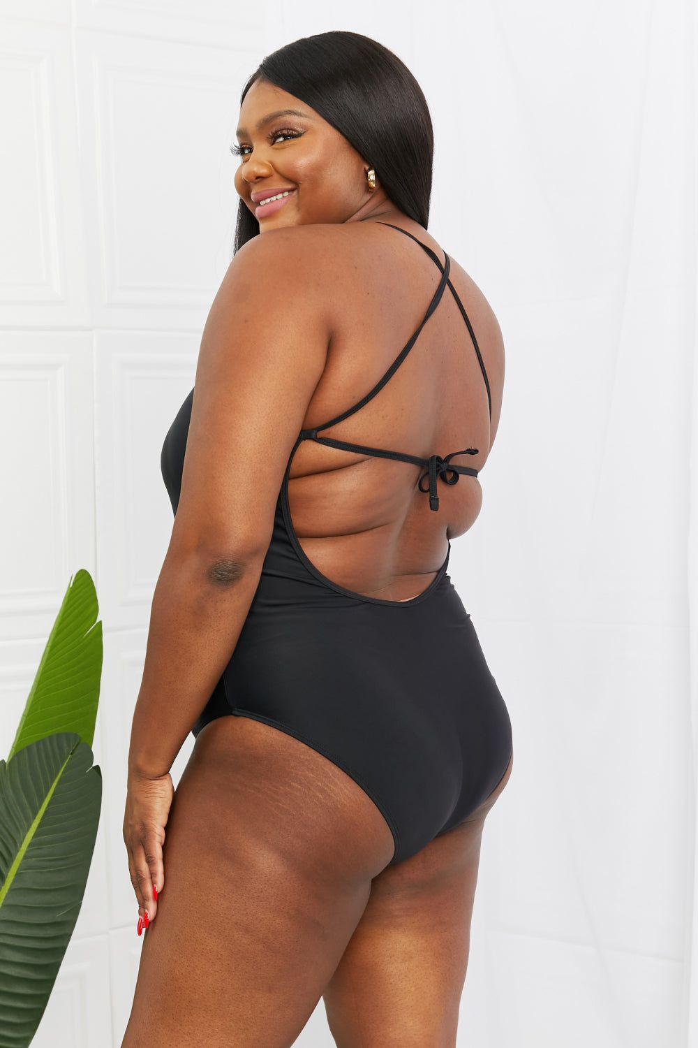 Marina West Swim High Tide One-Piece in Black sold by Back2Basics product image thumbnail 9