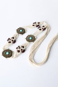 Bohemian Style Braid Belt sold by Back2Basics