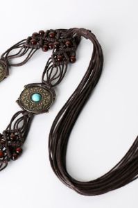 Bohemian Style Braid Belt sold by Back2Basics