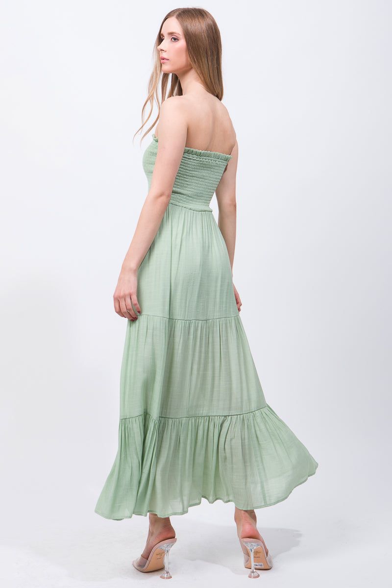 Strapless Maxi Dress sold by Back2Basics product image thumbnail 4