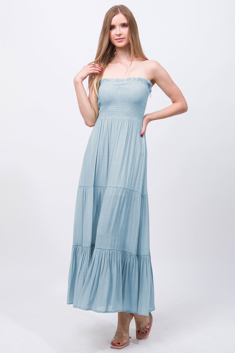 Strapless Maxi Dress sold by Back2Basics product image thumbnail 5