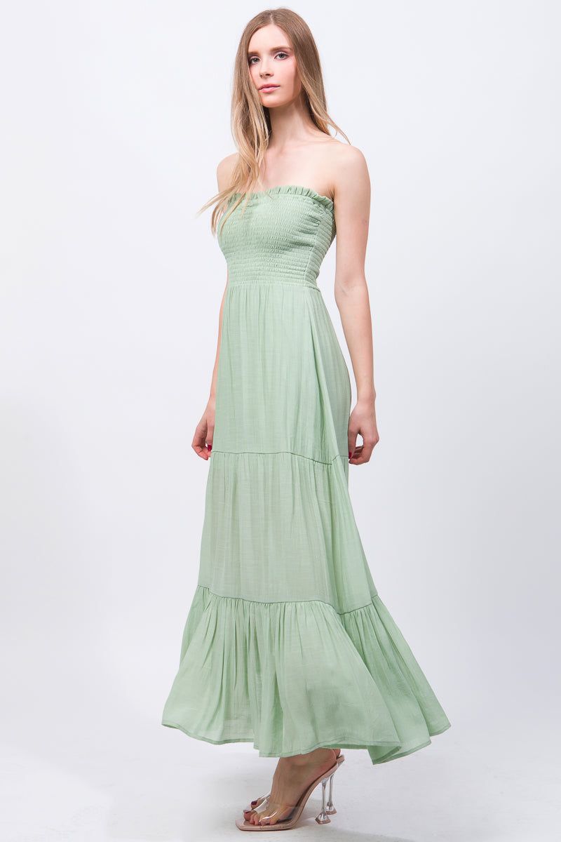 Strapless Maxi Dress sold by Back2Basics product image thumbnail 2