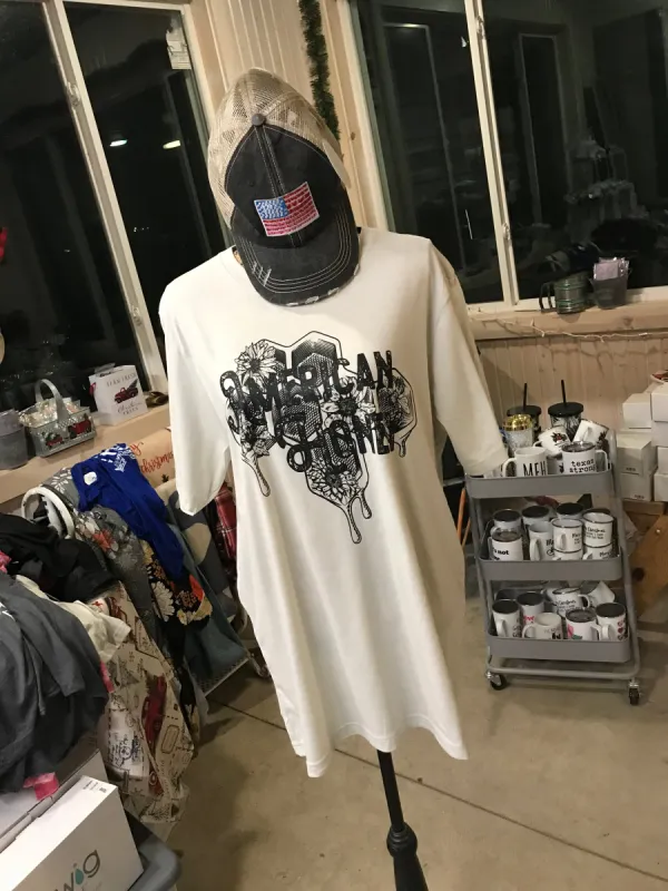 American Honey Short Sleeve Tee sold by Back2Basics