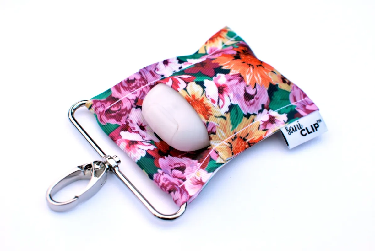 Wildflowers LippyClip and SaniClip sold by Back2Basics