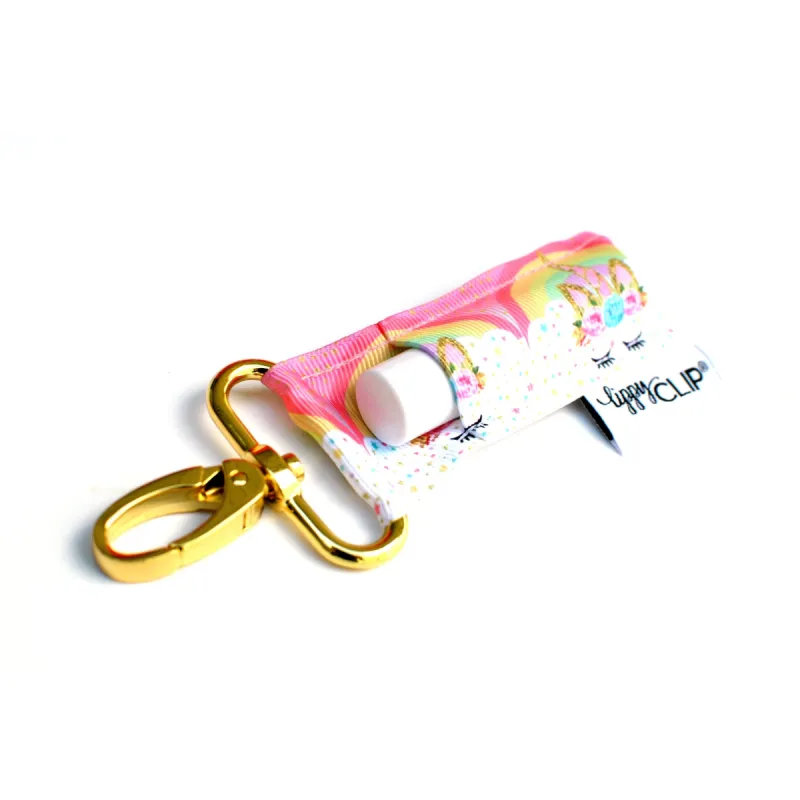 Rainbow Unicorn LippyClip® sold by Back2Basics