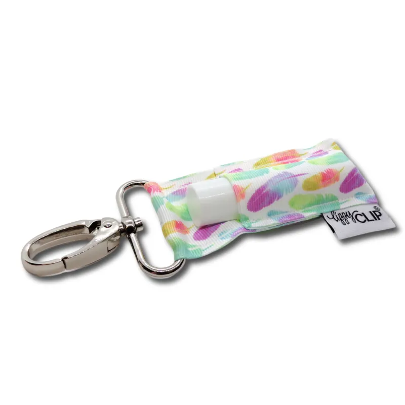 Pastel Feathers LippyClip® sold by Back2Basics