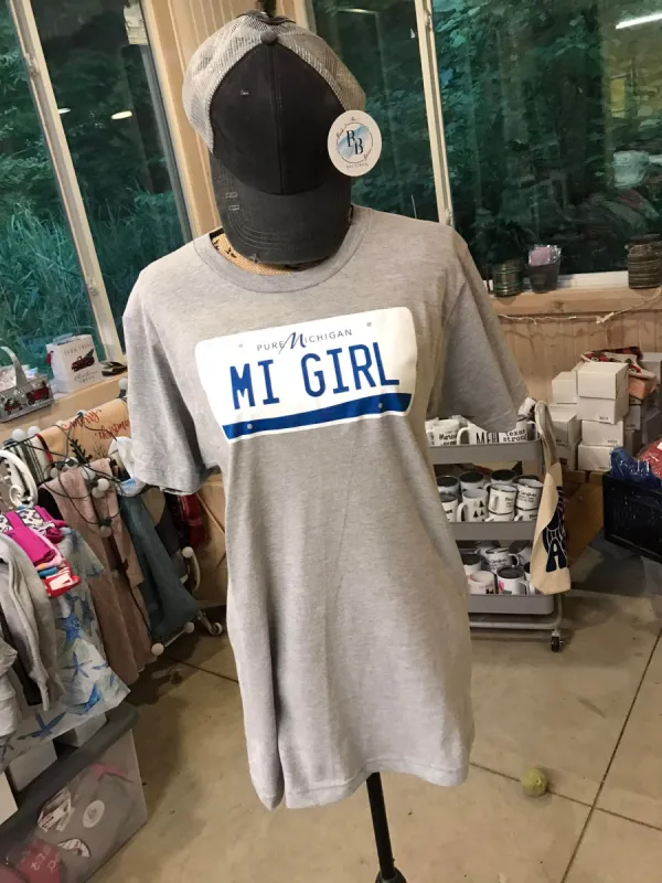 MI Girl Short Sleeve Tee sold by Back2Basics