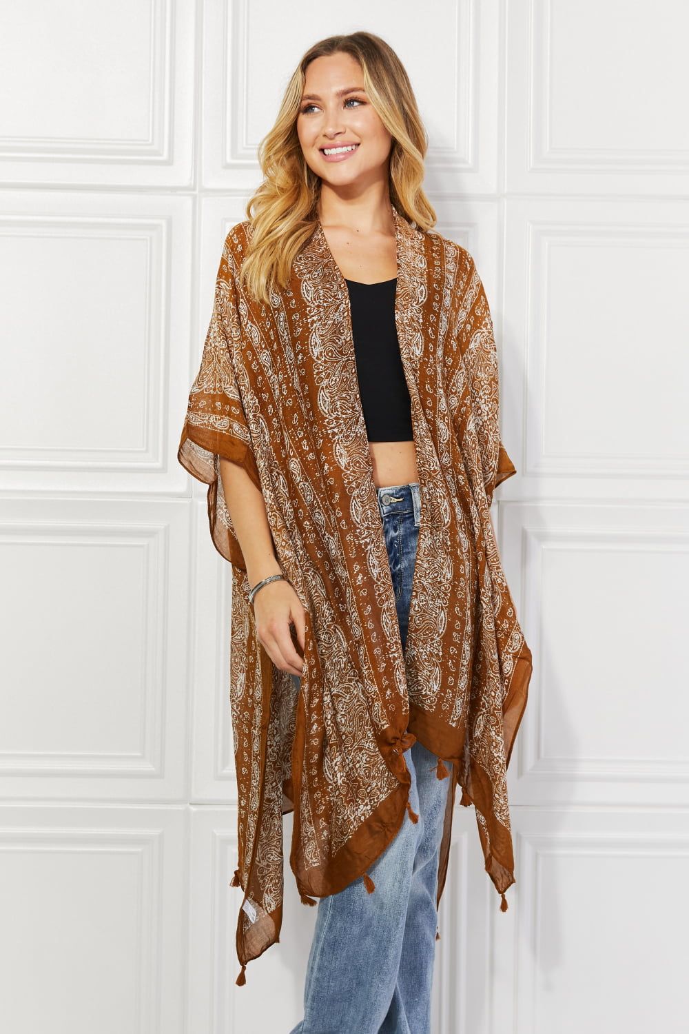 Justin Taylor Gypsy River Kimono sold by Back2Basics product image thumbnail 8