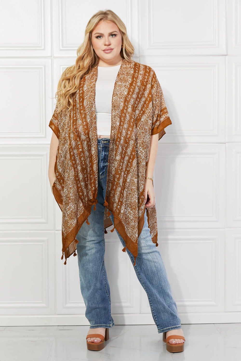 Justin Taylor Gypsy River Kimono sold by Back2Basics product image thumbnail 5