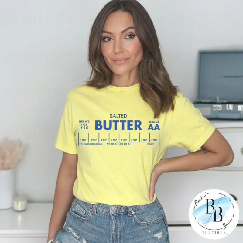 PREORDER | Salted Butter Short Sleeve Tee sold by Back2Basics