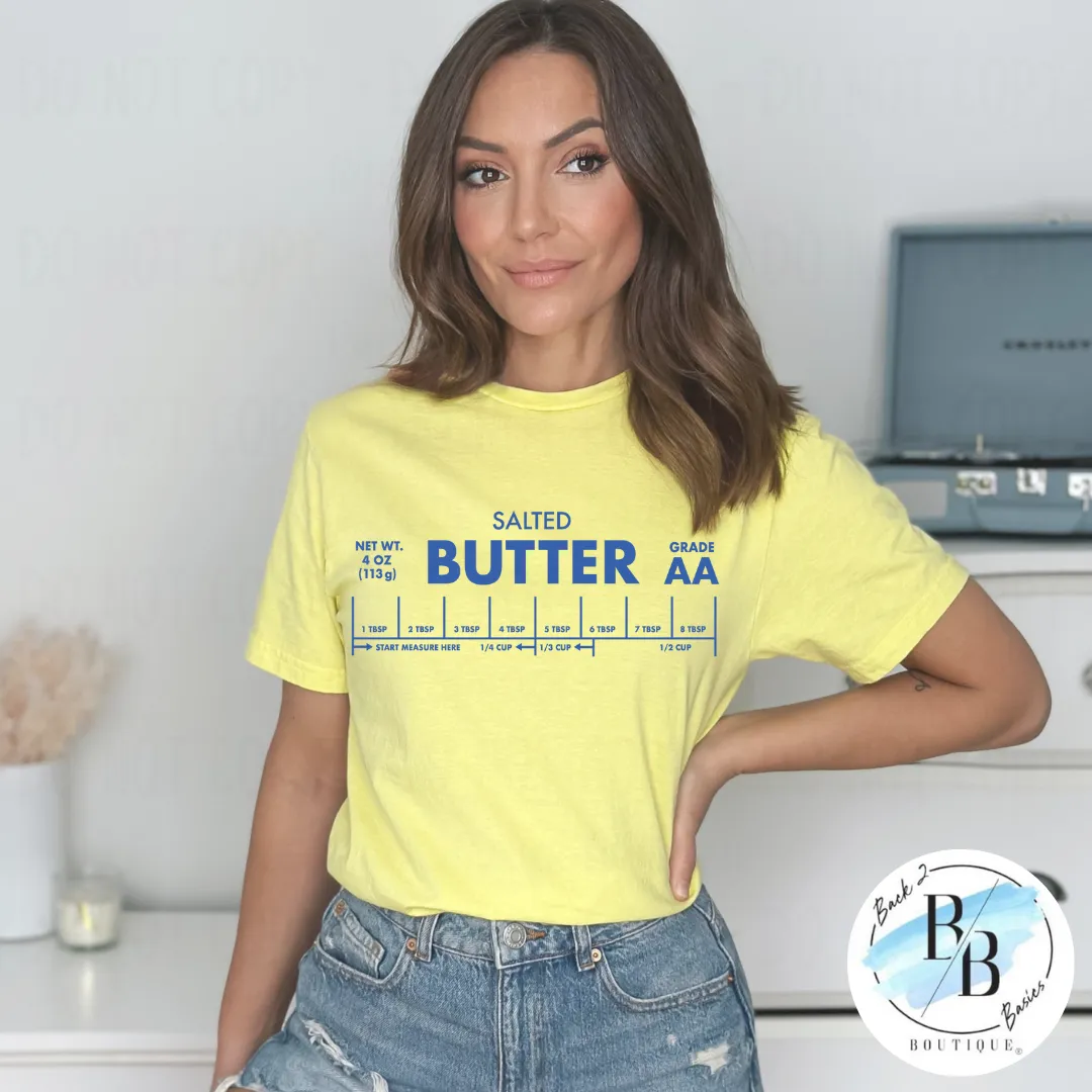 PREORDER | Salted Butter Short Sleeve Tee sold by Back2Basics