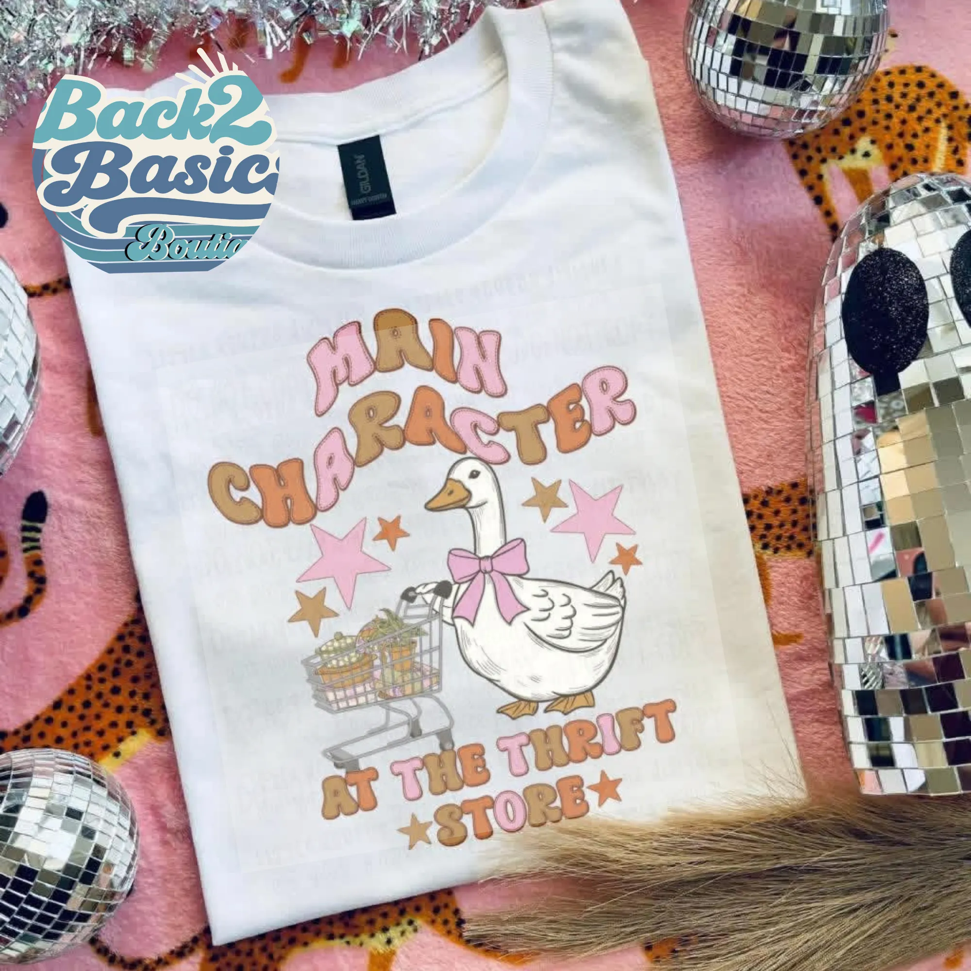 Main Character at the Thrift Store | Tee | Crew | Hoodie sold by Back2Basics product image thumbnail 4