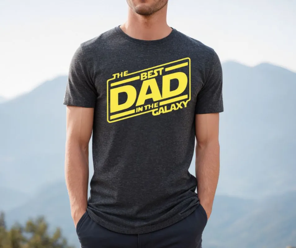 Best Dad in the Galaxy - Graphic T (S-3XL) sold by Back2Basics
