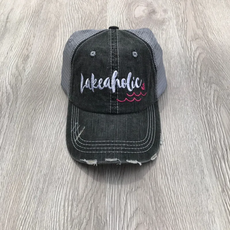 Lakeaholic Trucker Hat sold by Back2Basics