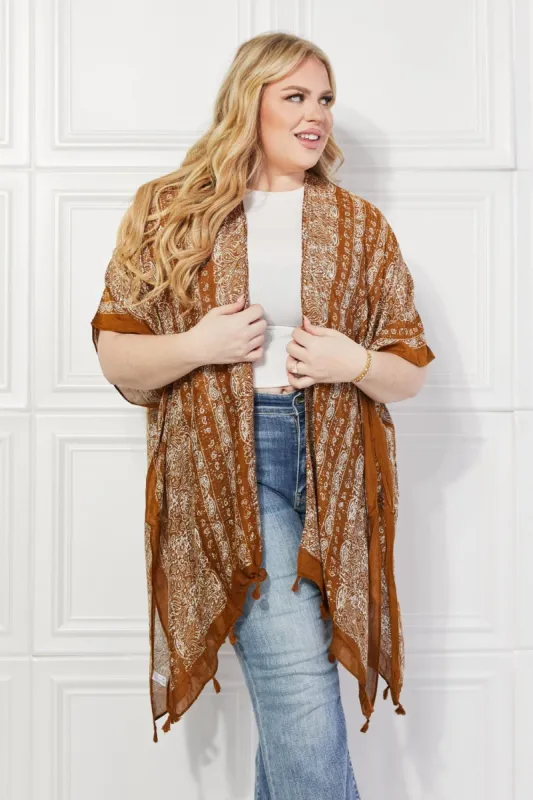 Justin Taylor Gypsy River Kimono sold by Back2Basics