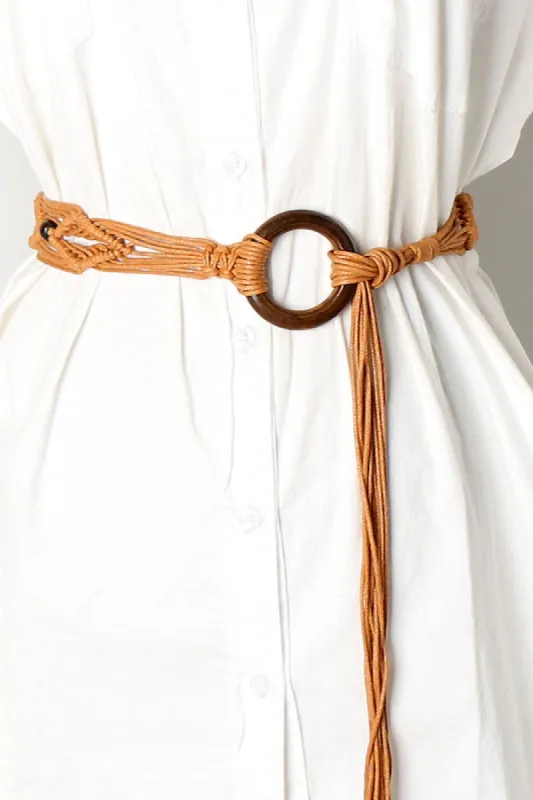 Retro Braid Belt sold by Back2Basics