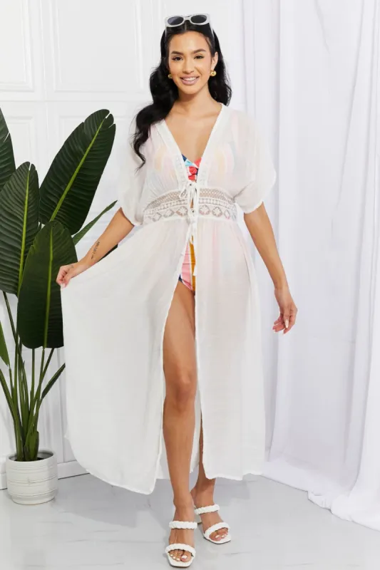 Marina West Swim Sun Goddess Tied Maxi Cover-Up sold by Back2Basics