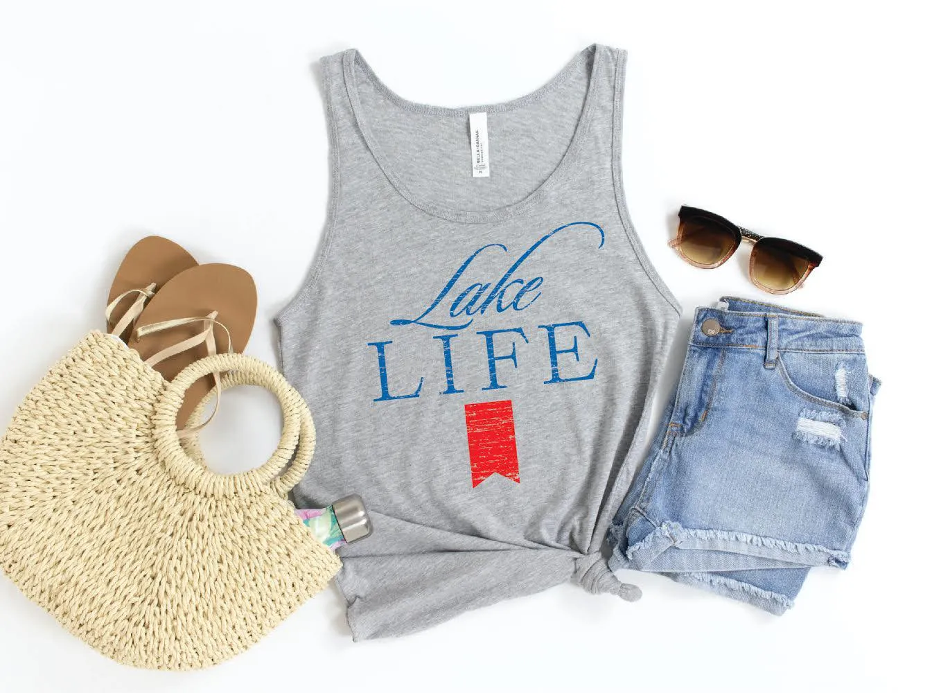 Lake Life Tank Top sold by Back2Basics