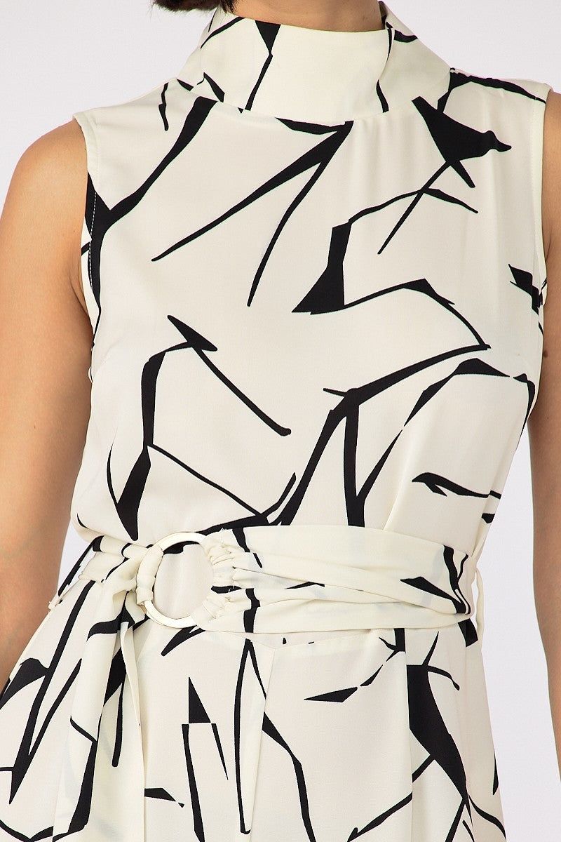 Print Fashion Woven Jumpsuit sold by Back2Basics product image thumbnail 5