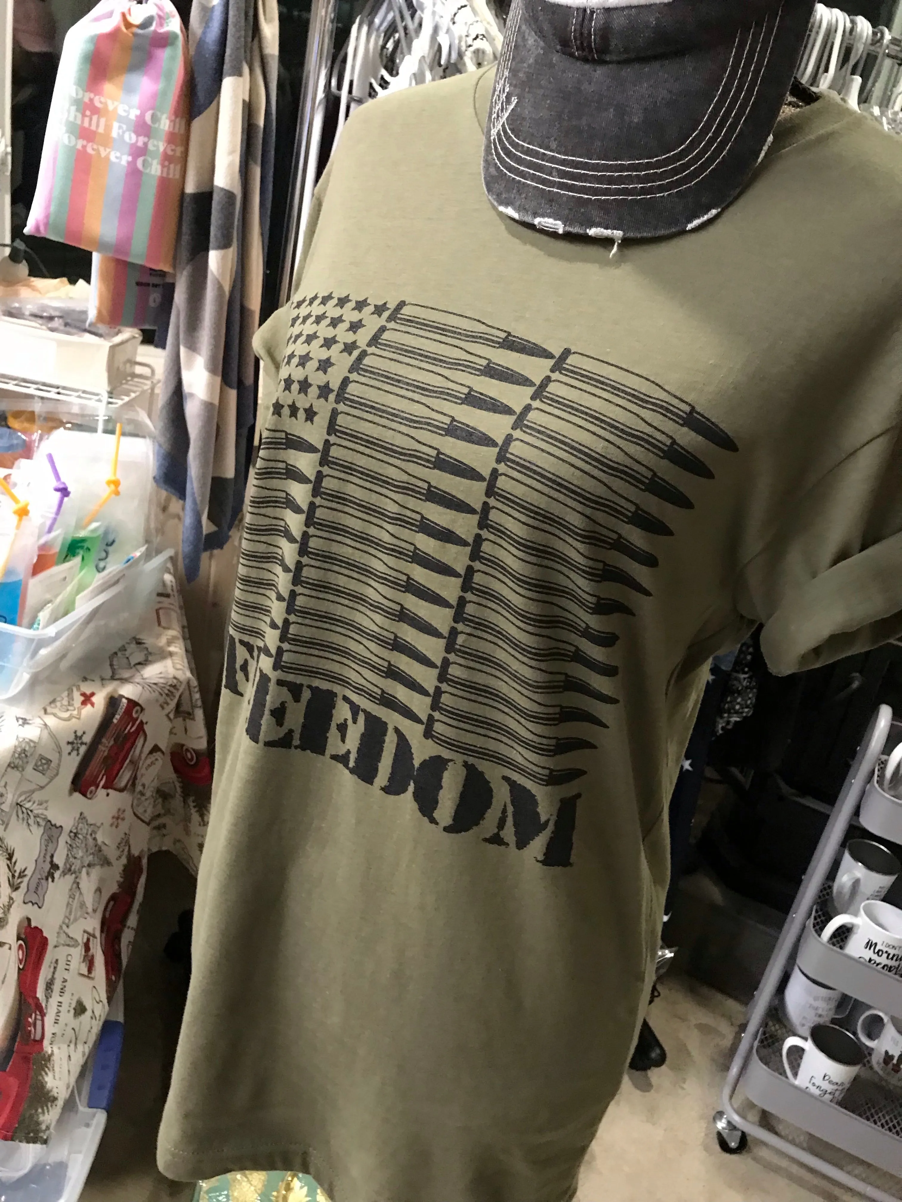Freedom Short Sleeve Tee sold by Back2Basics product image thumbnail 2