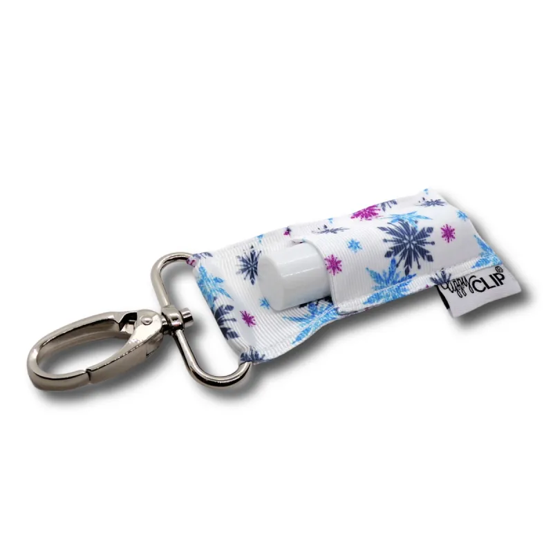 Jewel Toned Snowflakes LippyClip® sold by Back2Basics