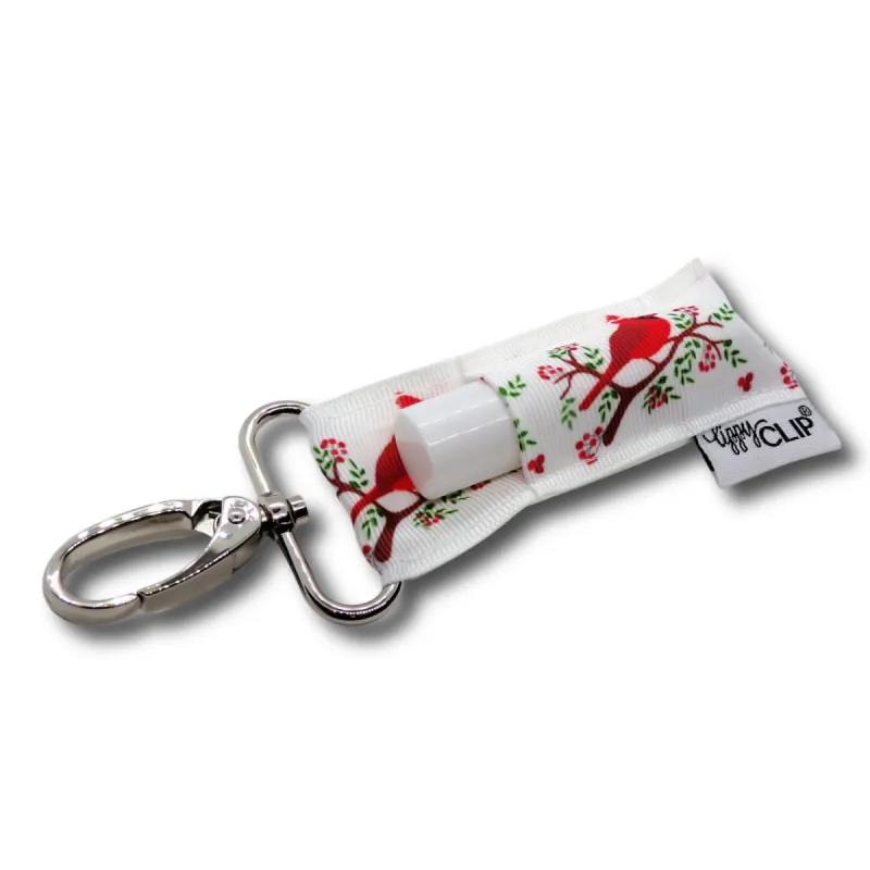 Christmas Cardinal LippyClip® sold by Back2Basics