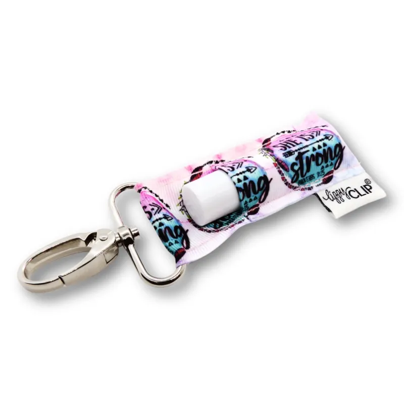 She is Strong LippyClip® Lip Balm Holder sold by Back2Basics