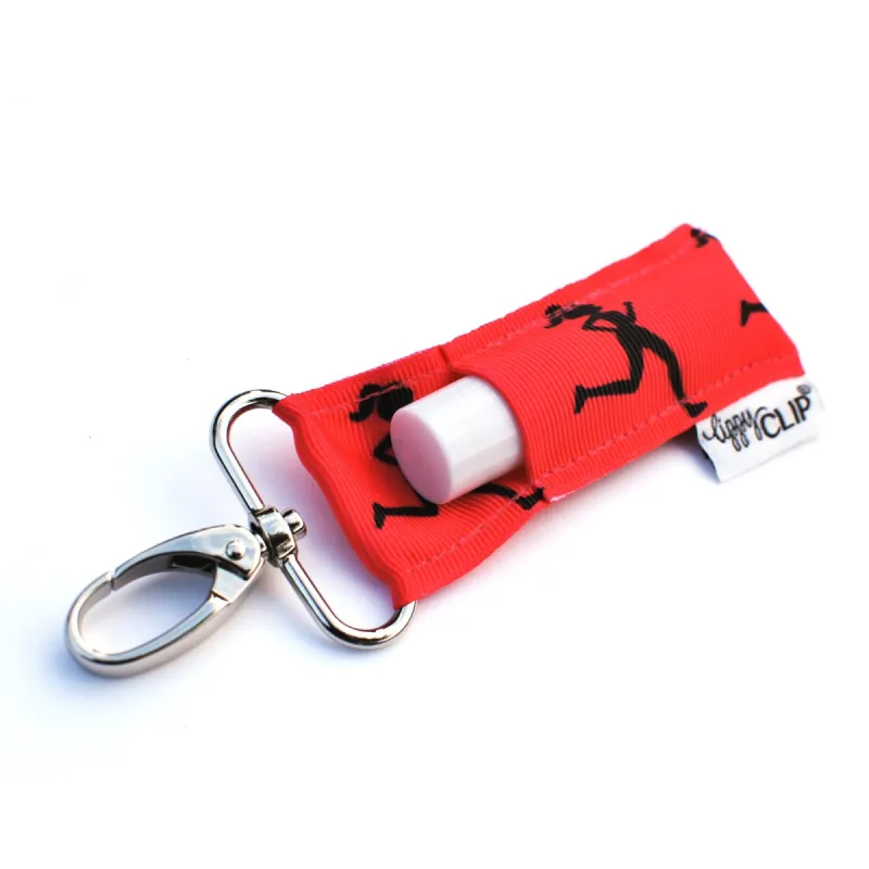 Pink Runner Girl LippyClip® sold by Back2Basics