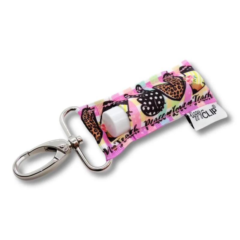 Peace Love Teach LippyClip® sold by Back2Basics