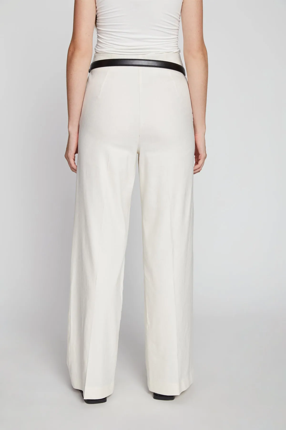 Bailey 44 Alara Linen Pant in Creme sold by Bailey 44 product image thumbnail 4