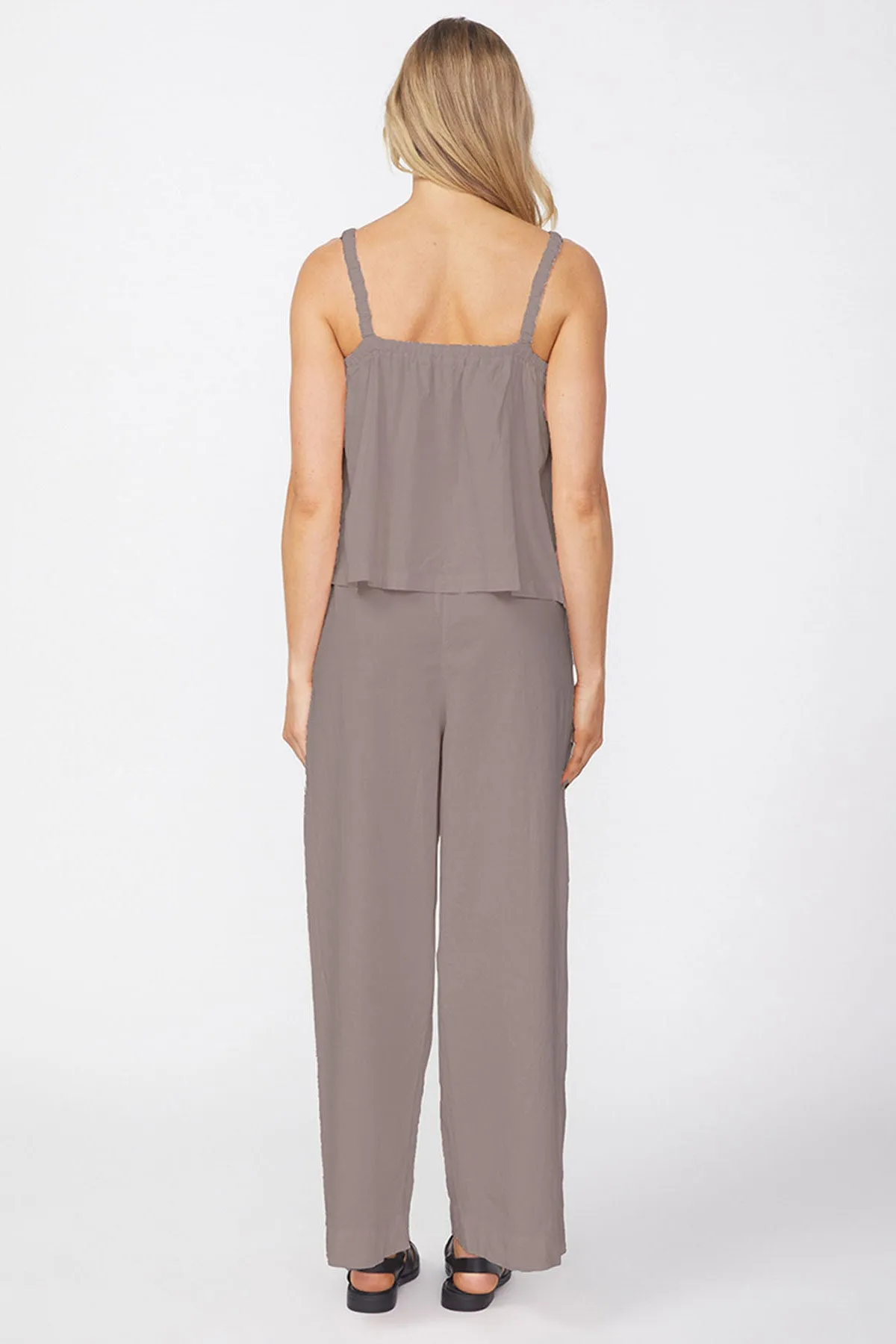 Stateside Voile Wide Leg Trouser in Twig sold by Bailey 44 product image thumbnail 3